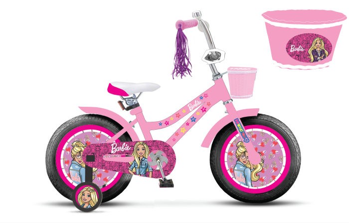 Велосипед двухколесный Barbie колеса 12