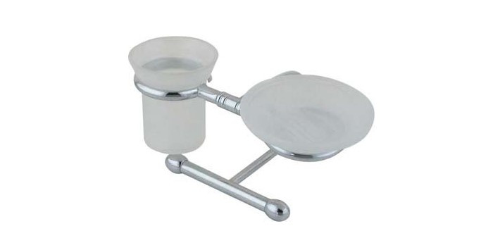 

Lider Мыльница + стакан для щеток, Мыльница + стакан для щеток