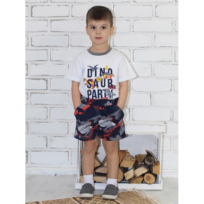Комплекты детской одежды Milimbi Комплект для мальчика Лето ДН-01-140.3-10-163
