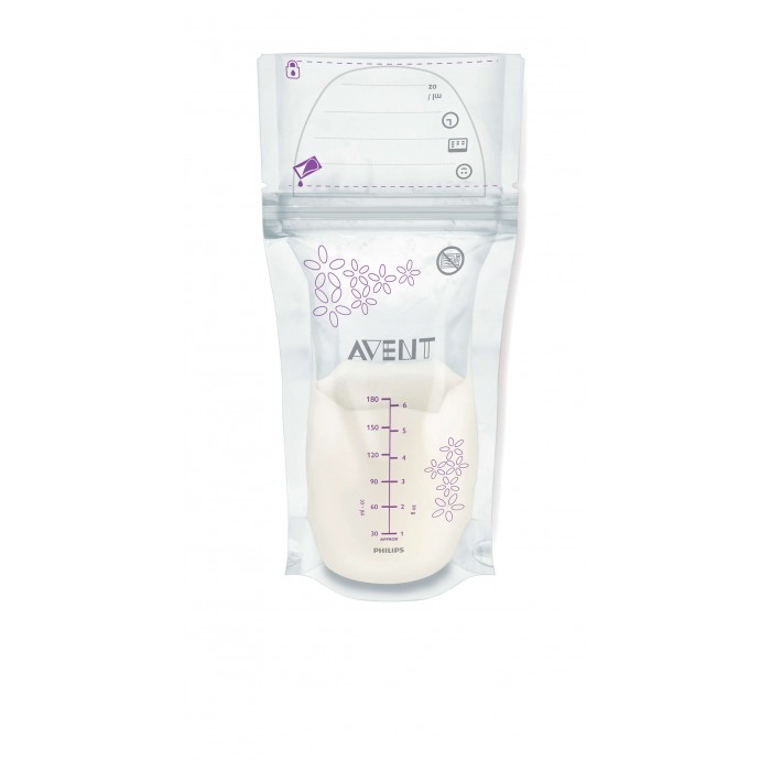 Philips Avent  Пакеты для хранения грудного молока, 180 мл, 25 шт. SCF603/25