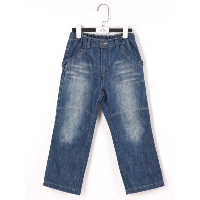 цена Брюки и джинсы Cascatto Джинсы утеплённые для мальчика DGDM03