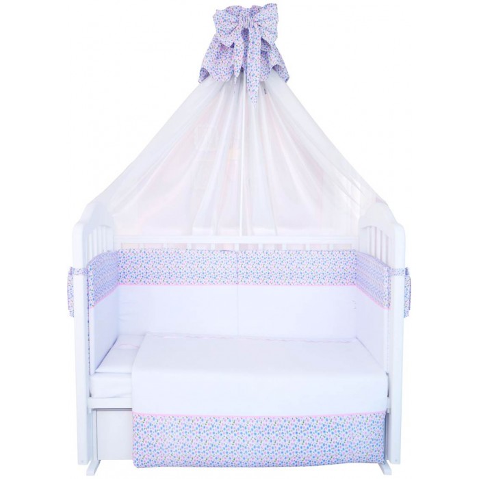 Комплект в кроватку Фея Очарование (7 предметов) комплект постельного белья сатин люкс kids 100% хлопок ситрейд 1 5 спальный