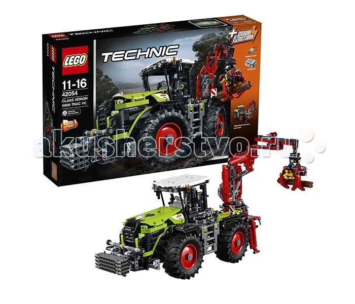 Конструктор Lego Technic 42054 Лего Техник Claas Xerion 5000 Trac VC ...
