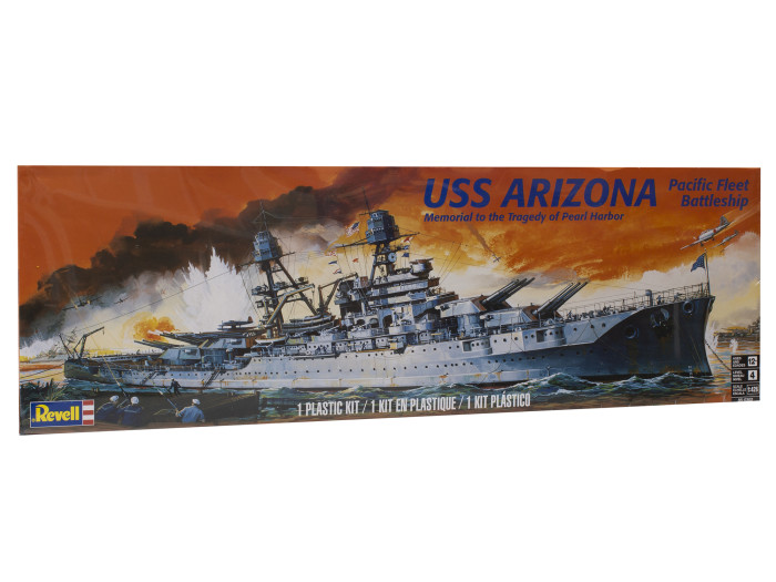 Revell Линейный корабль класса Пенсильвания Uss Arizona revell американский штурмовик a 10 warthog