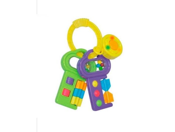 подвесная игрушка parkfield жираф 81495 разноцветный Электронные игрушки Parkfield Ключики со звуком
