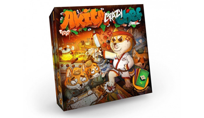 Danko Toys Настольная игра Akita Crazy Chef G-ACC-01-01 - фото 1