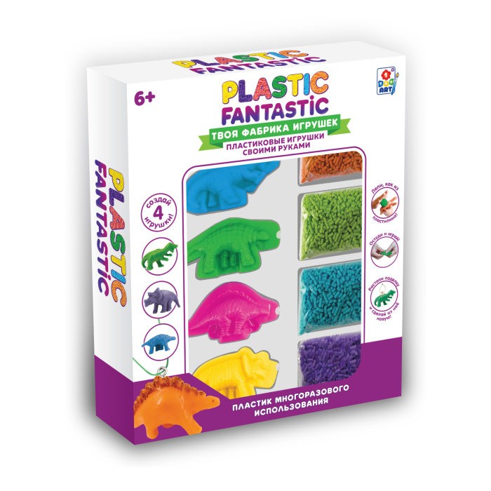 

1 Toy Plastic Fantastic Набор Динозавры, Plastic Fantastic Набор Динозавры
