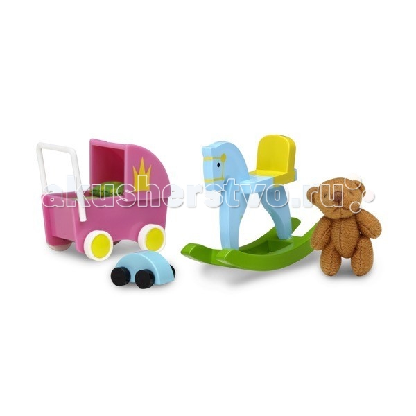 

Lundby Смоланд Игрушки для детской комнаты, Смоланд Игрушки для детской комнаты