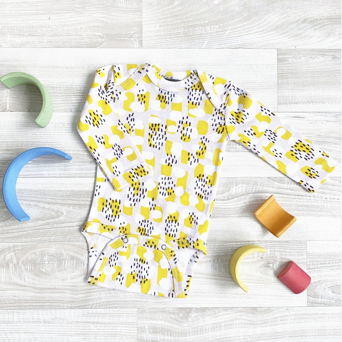

Mjolk Боди с длинным рукавом Mustard Spots, Боди с длинным рукавом Mustard Spots
