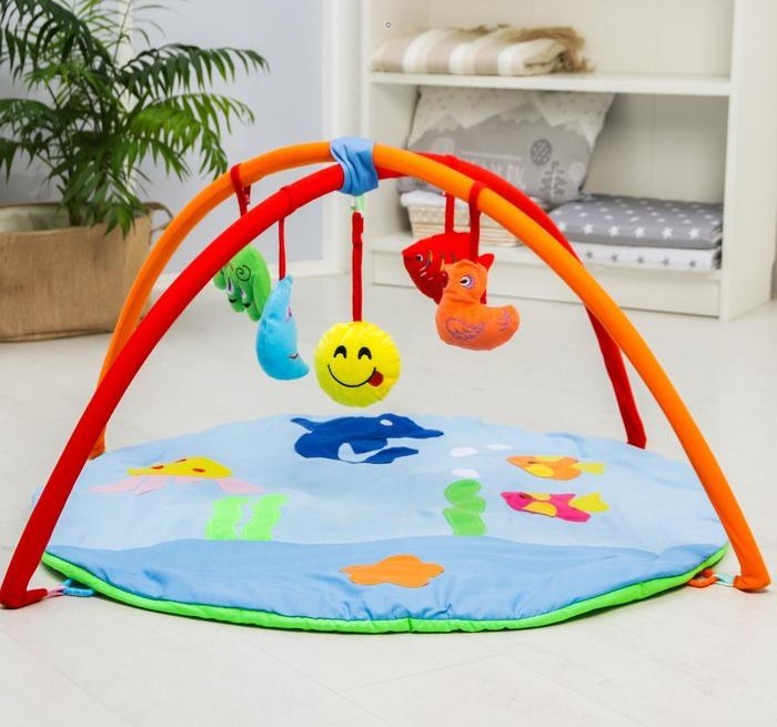 

Развивающий коврик Крошка Я с дугами Морские жители, с дугами Морские жители