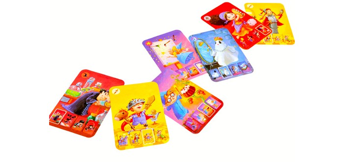  Djeco Детская настольная карточная игра Мини-семья