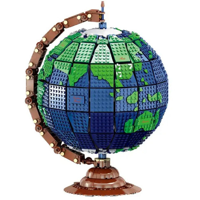 Конструктор Mork  Глобус (2494 детали) глобус физический диаметр 12 см