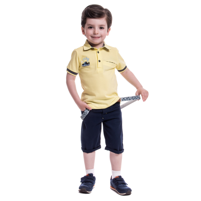 Cascatto  Комплект одежды для мальчика (футболка, бриджи, подтяжки) G-KOMM18/25 cascatto комплект одежды для мальчика футболка бриджи бейсболка g komm18 15