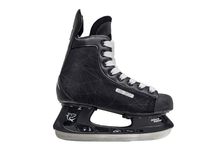 цена Ледовые коньки BlackAqua Коньки хоккейные HS-207