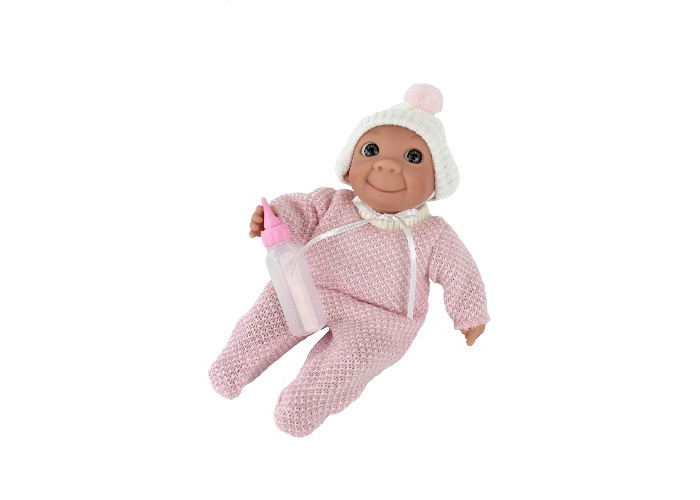 Куклы и одежда для кукол Lamagik S.L. Пупс Каритас в розовой пижамке с открытыми глазами 23 см пупс lamagik каритас новорожденная девочка в голубой пижаме 28 см 23000e