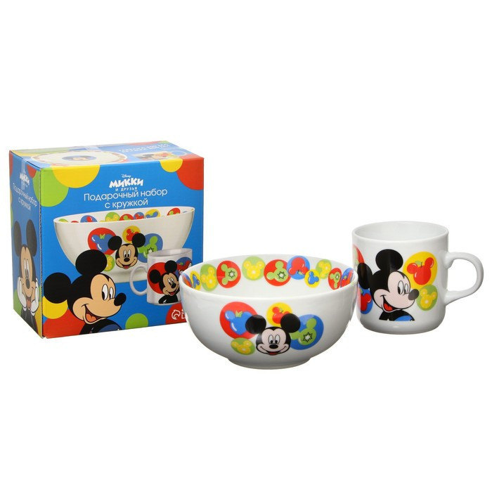 Disney Набор детской посуды Микки (2 предмета)