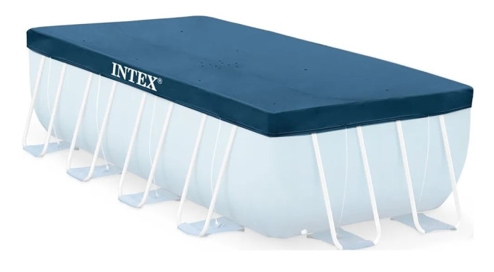 цена Бассейны Intex Тент для каркасного бассейна Rectangular Frame 400х200 см