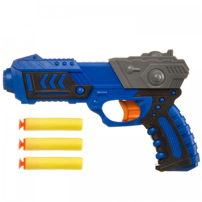 Bondibon Бластер Властелин Сила 3 мягкие пули игрушечное оружие маленький воин бластер 3 мягкие пули ручной затвор jb0211123