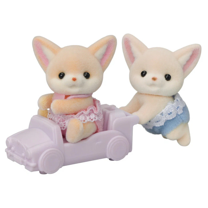 Игровые фигурки Sylvanian Families Лисички фенек двойняшки