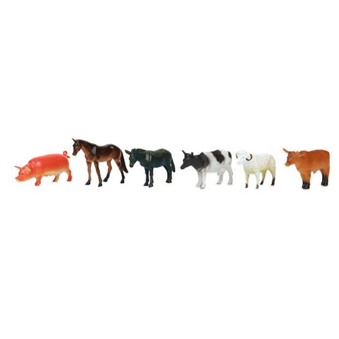 Игровые фигурки Играем вместе Набор из 6-ти домашних животных 10 см HB9710-6 игровые фигурки lundby набор домашних животных