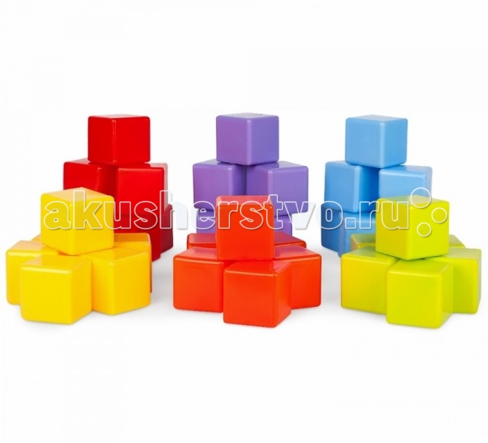 Развивающая игрушка Росигрушка Кубики Детские (36 детали)