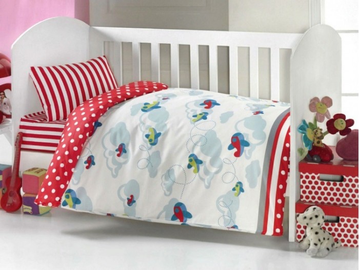 Комплекты в кроватку Kidboo Самолёт (6 предметов) комплекты в кроватку kidboo happy birthday 6 предметов
