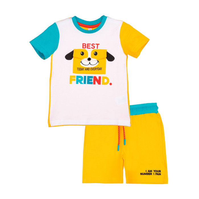Комплекты детской одежды Playtoday Комплект для мальчика Best friend kids boys 12312080