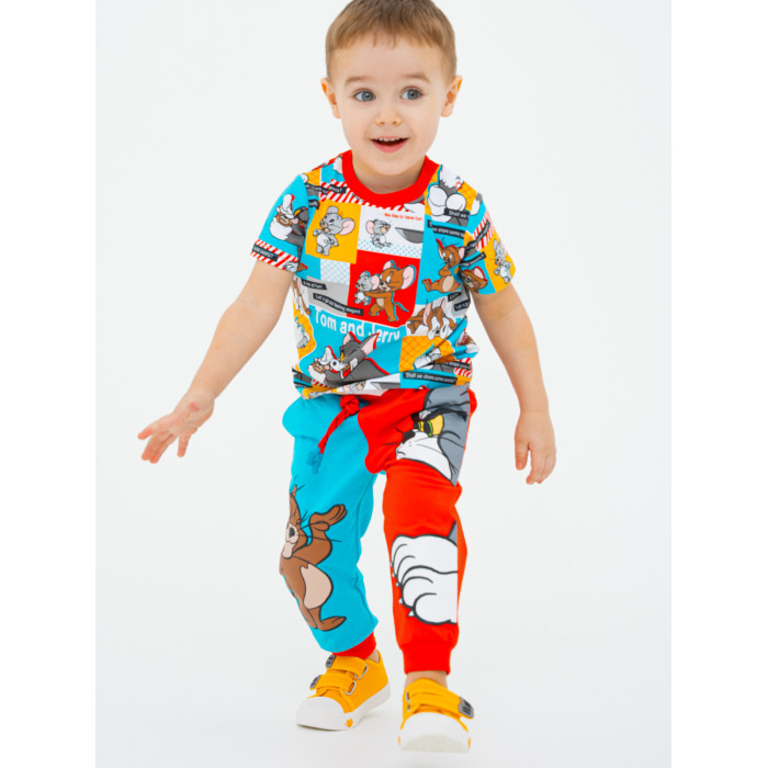 Комплекты детской одежды Playtoday Комплект для мальчиков Best friend baby boys (футболка, брюки)