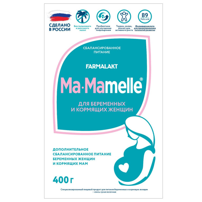  Mamelle Смесь сухая молочная для беременных и кормящих женщин 400 г