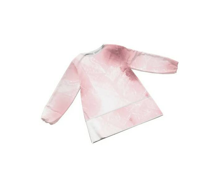 JoyArty Фартук детский Розовый дым с рукавами для рисования 1-2 лет