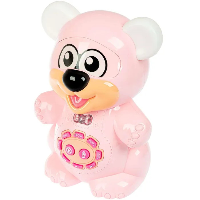 Интерактивная игрушка Bondibon развивающая Умный медвежонок развивающая игрушка zabiaka любимый дружок медвежонок