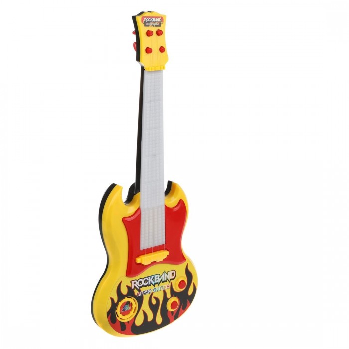 Музыкальный инструмент Наша Игрушка Гитара 919A-2 музыкальный инструмент наша игрушка гитара 919a 2
