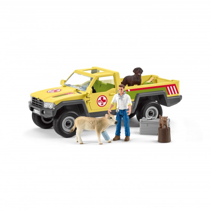 

Schleich Визит ветеринара на ферму, Визит ветеринара на ферму