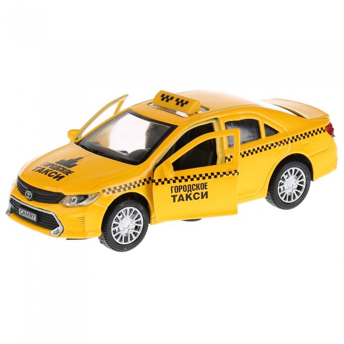 

Технопарк Машина Toyota Camry Такси инерционная 12 см, Машина Toyota Camry Такси инерционная 12 см
