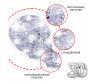  Bondibon Развивающие 3D Пазлы Магия кристаллов Череп с подсветкой 50 деталей - Bondibon Развивающие 3D Пазлы Магия кристаллов Череп с подсветкой 50 деталей
