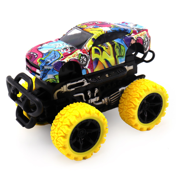 

Funky Toys Инерционная die-cast машинка с ярким рисунком и краш-эффектом 15.5 см FT8488-3, Инерционная die-cast машинка с ярким рисунком и краш-эффектом 15.5 см FT8488-3