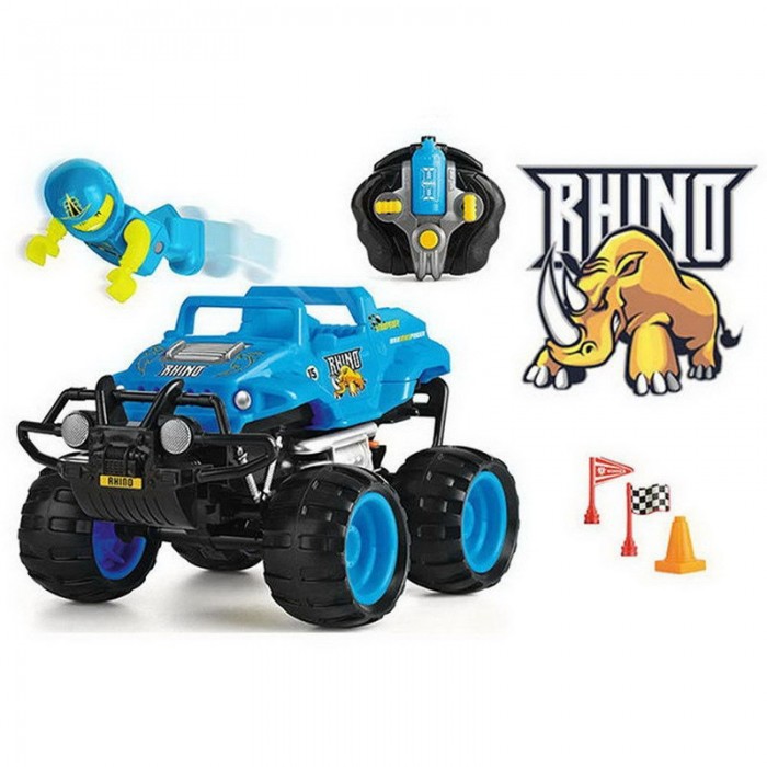 Радиоуправляемые игрушки ABtoys Машинка радиоуправляемая Разбивающийся внедорожник Monster Smash Ups Rhino цена и фото