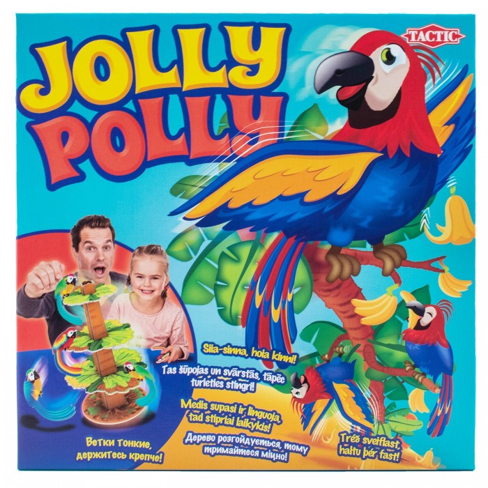 Настольные игры Tactic Games Настольная игра Jolly Polly настольная игра tactic экспедиция в древний египет