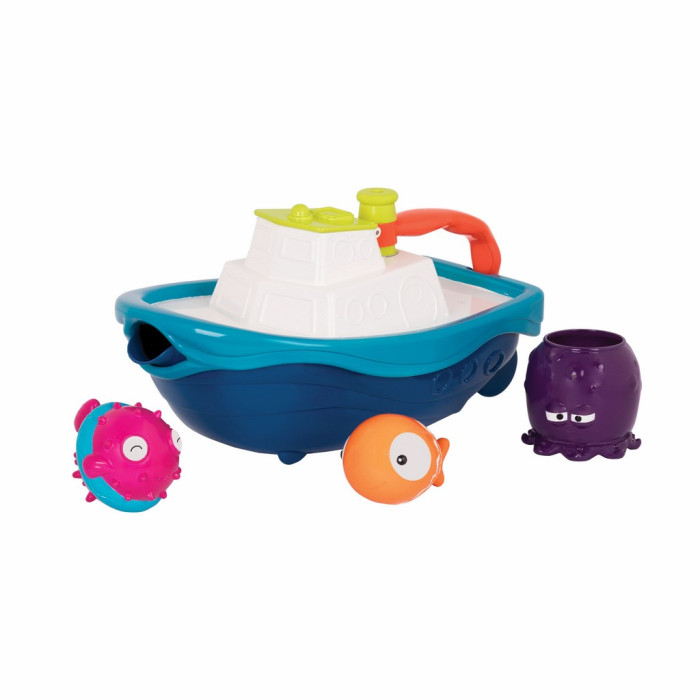 B.Toys Набор игрушек для ванной Морское приключение набор для детского творчества genio kids умный песок приключение бубы