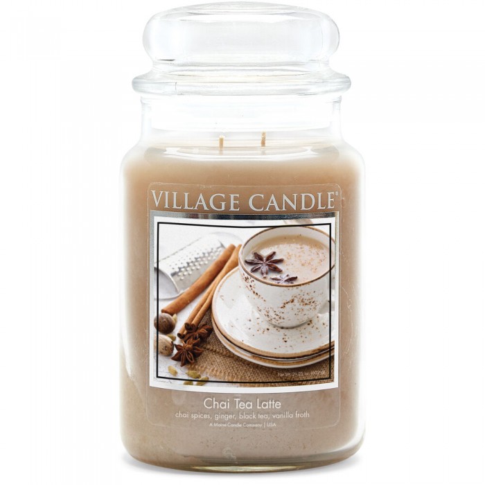 

Village Candle Ароматическая свеча большая Имбирный Чай, Ароматическая свеча большая Имбирный Чай