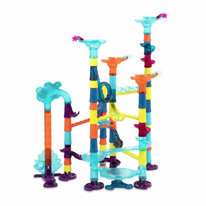 Электронные игрушки B.Toys Игрушка-лабиринт для шариков со светом и звуком игрушка самосвал 1 18 пластмассовая инерционная белый синий со звуковыми и световыми эффектами 10х27х17 5 см abtoys [89002a 1]
