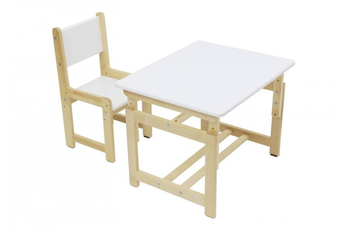 цена Детские столы и стулья Polini Комплект детской мебели Eco 400 SM