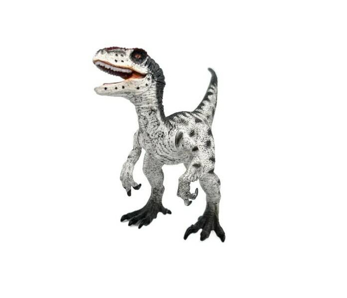 Детское время Фигурка - Велоцираптор с подвижной челюстью и передними лапами masai mara набор динозавры и драконы для детей мир динозавров велоцираптор стиракозавр
