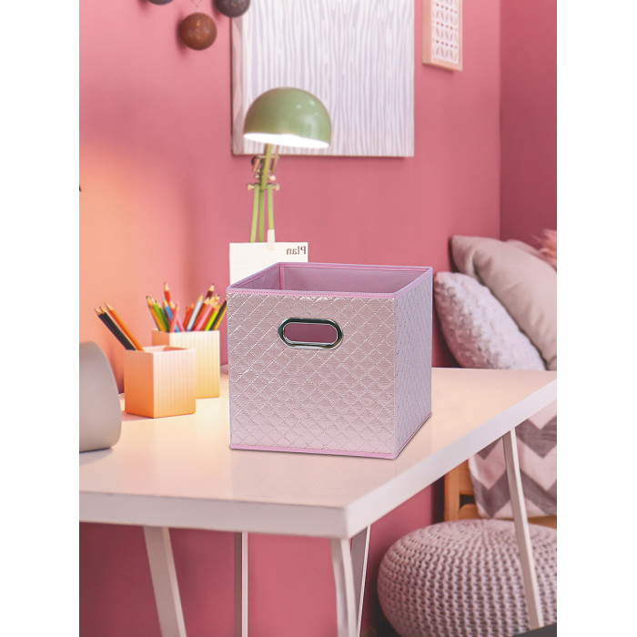 

Фея Порядка Ящик для хранения Pink Shine без крышки STB-127 28х28х27 см, Ящик для хранения Pink Shine без крышки STB-127 28х28х27 см