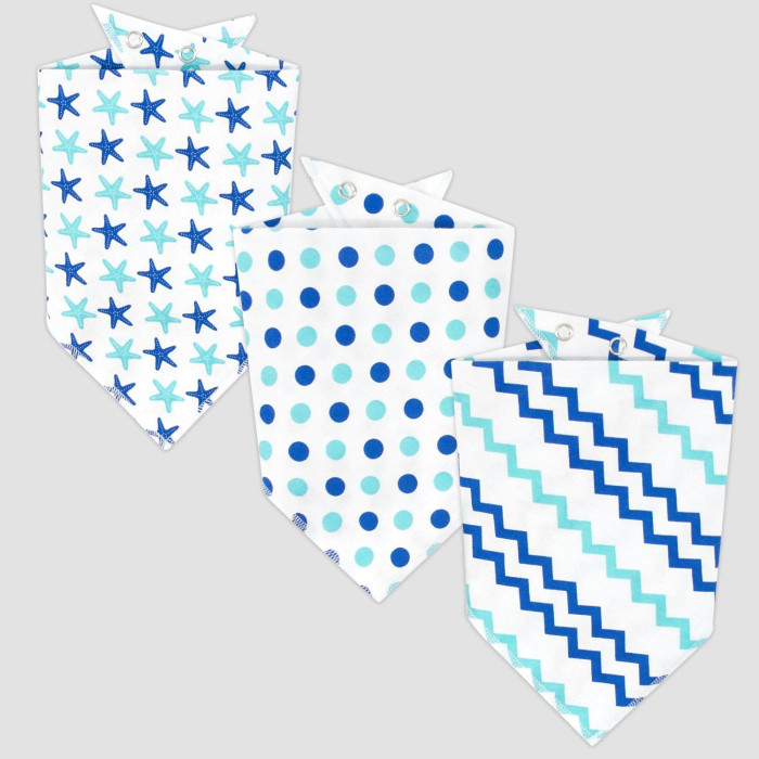 Нагрудник Фабрика Бамбук фартук 42х21 см 3 шт.