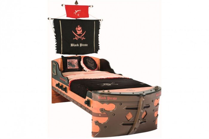 

Подростковая кровать Cilek корабль Black Pirate, корабль Black Pirate