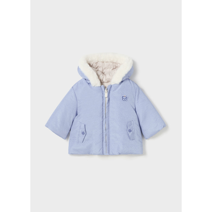 цена Верхняя одежда Mayoral Newborn Куртка двусторонняя для мальчика 2410