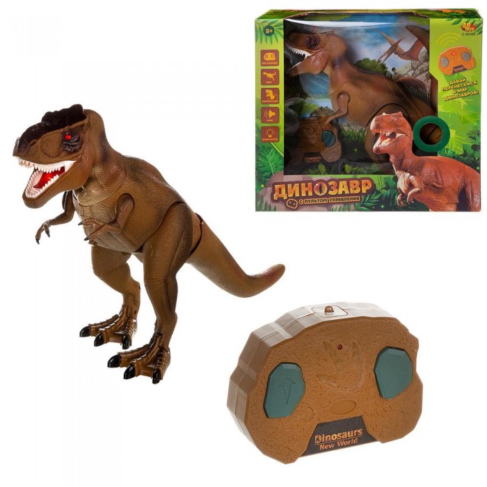 Радиоуправляемые игрушки ABtoys Динозавр Тираннозавр на радио управлении