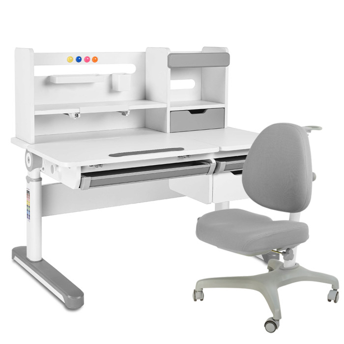 

FunDesk Комплект парта Sentire и кресло Bello I, Комплект парта Sentire и кресло Bello I