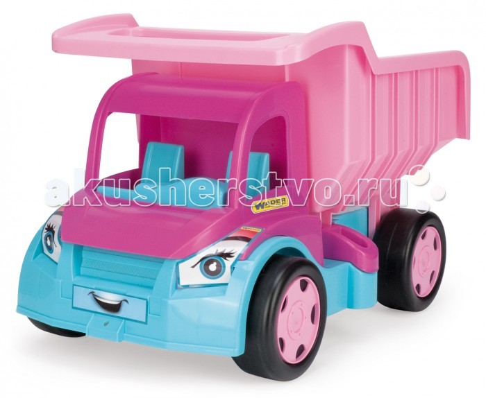Машины Wader Грузовик Гигант для девочек без картона грузовик гигант без картона 65005